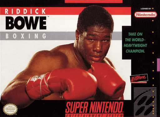 Riddick Bowe Boxing  Snes